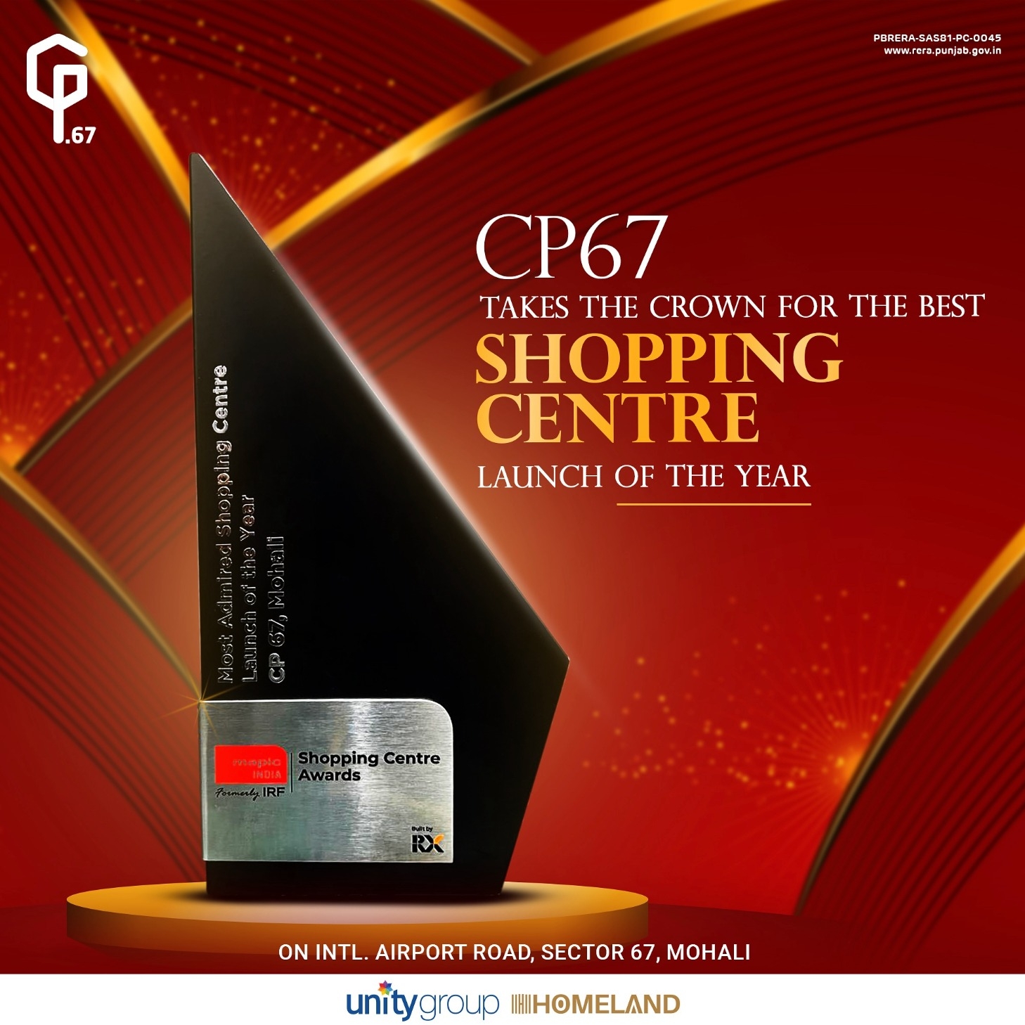 CP67 Awarded